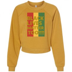 Women's Raglan Pullover Fleece