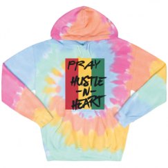 Unisex Tie-Dye Fleece Hoodie