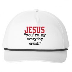 Snapback Five-Panel Rope Hat