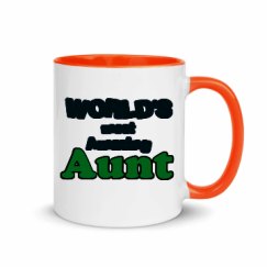 11oz Ceramic Mug with Color Inside