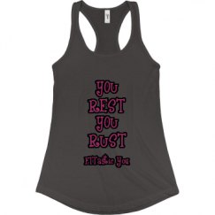 Ladies Slim Fit Racerback Tank Top
