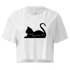 Ladies Festival Cali Crop Top Tee