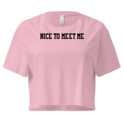 Ladies Festival Cali Crop Top Tee