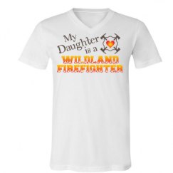 Unisex V-Neck Jersey Tee