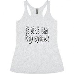 Ladies Slim Fit Super Soft Racerback Triblend Tank