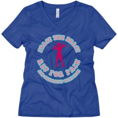 Ladies Relaxed Fit V-Neck Tee