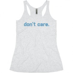 Ladies Slim Fit Super Soft Racerback Triblend Tank