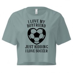 Ladies Festival Cali Crop Top Tee