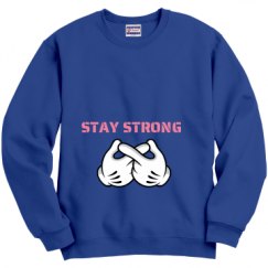 Unisex Film and Foil Crewneck Sweatshirt