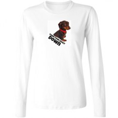 Ladies Relaxed Fit Basic Long Sleeve Tee