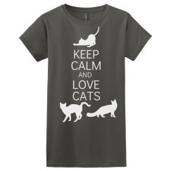 Keep calm and love cats