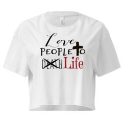 Ladies Festival Cali Crop Top Tee