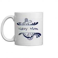 Navy Mom Mug