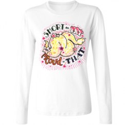 Ladies Relaxed Fit Basic Long Sleeve Tee