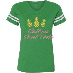 Ladies Relaxed Fit Vintage Sports Tee