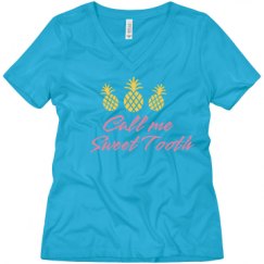 Ladies Relaxed Fit V-Neck Tee