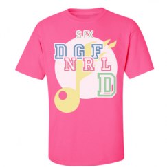 Unisex Ultra Cotton Safety Neon Crewneck Tee