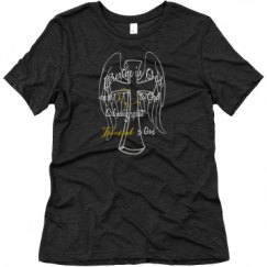 Ladies Relaxed Fit Super Soft Triblend Tee