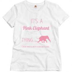 pink elephant thing