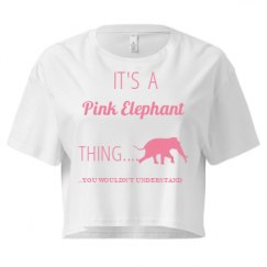 Ladies Festival Cali Crop Top Tee