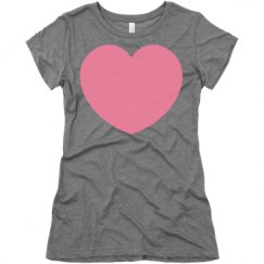Ladies Slim Fit Super Soft Triblend Tee