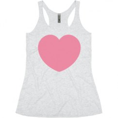 Ladies Slim Fit Super Soft Racerback Triblend Tank