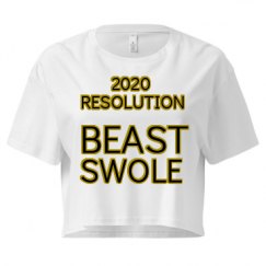 Ladies Festival Cali Crop Top Tee