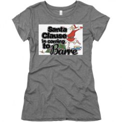 Ladies Slim Fit Super Soft Triblend Tee