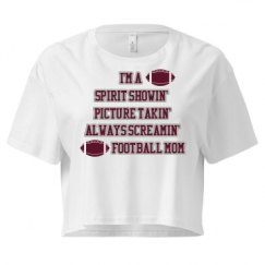 Ladies Festival Cali Crop Top Tee