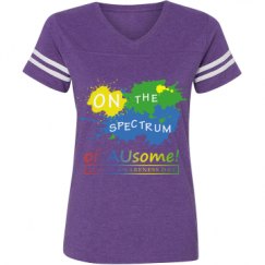 Ladies Relaxed Fit Vintage Sports Tee