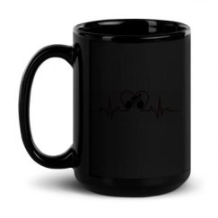 15oz Black Glossy Mug