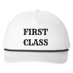 Snapback Five-Panel Rope Hat