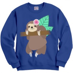 Unisex Film and Foil Crewneck Sweatshirt