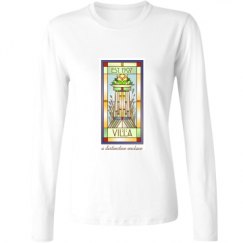 Ladies Relaxed Fit Basic Long Sleeve Tee