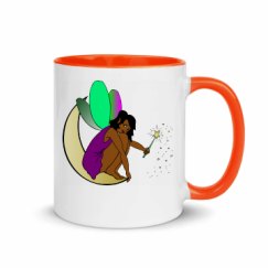 11oz Ceramic Mug with Color Inside
