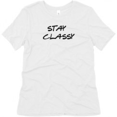 Ladies Relaxed Fit Super Soft Triblend Tee