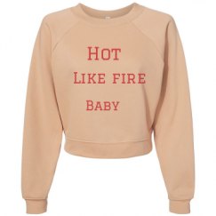 Women's Raglan Pullover Fleece