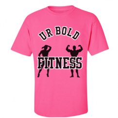 Unisex Ultra Cotton Safety Neon Crewneck Tee