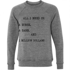 Unisex Triblend Crewneck Sweatshirt