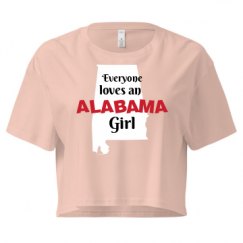 Ladies Festival Cali Crop Top Tee