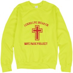 Unisex Neon Crewneck Sweatshirt