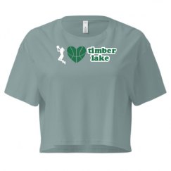 Ladies Festival Cali Crop Top Tee