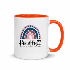 11oz Ceramic Mug with Color Inside