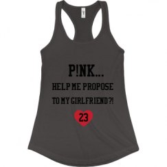 Ladies Slim Fit Racerback Tank Top