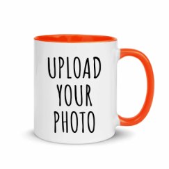 11oz Ceramic Mug with Color Inside