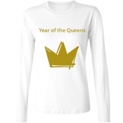 Ladies Relaxed Fit Basic Long Sleeve Tee