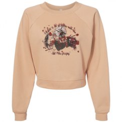 Women's Raglan Pullover Fleece