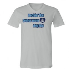 Unisex V-Neck Jersey Tee