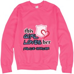 Unisex Neon Crewneck Sweatshirt