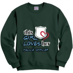 Unisex Film and Foil Crewneck Sweatshirt